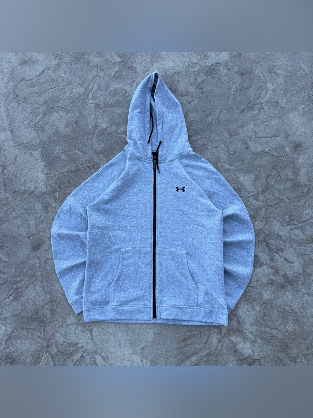 Under Armour Grey Zip Up Hoodie XL